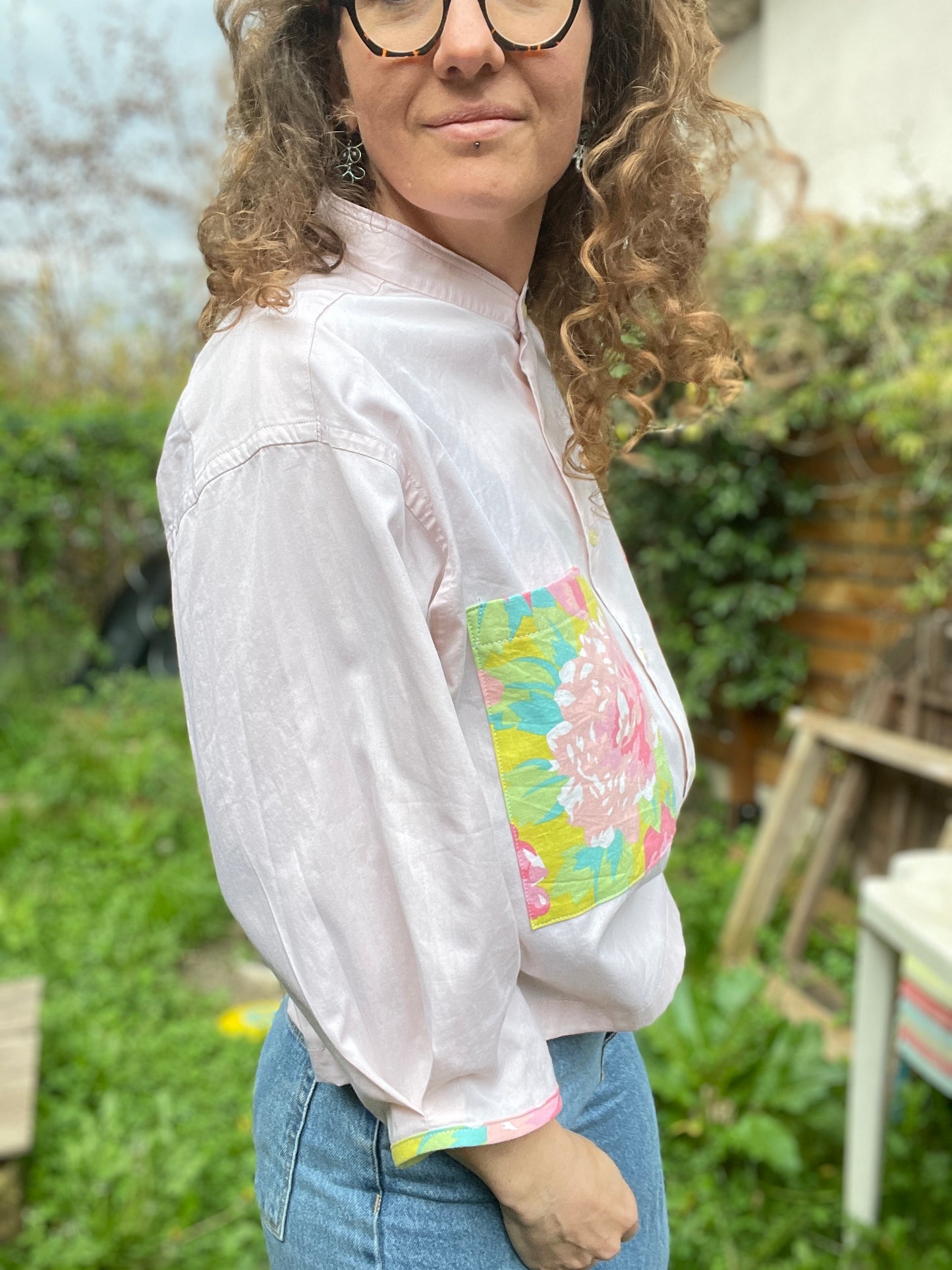 Chemise upcyclée