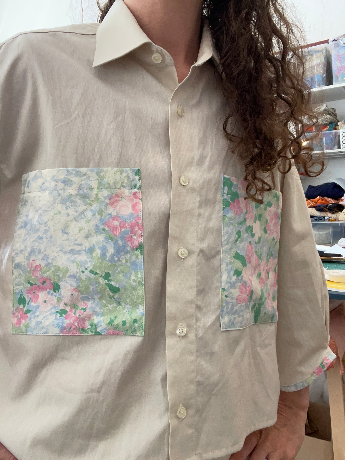 Chemise upcyclée