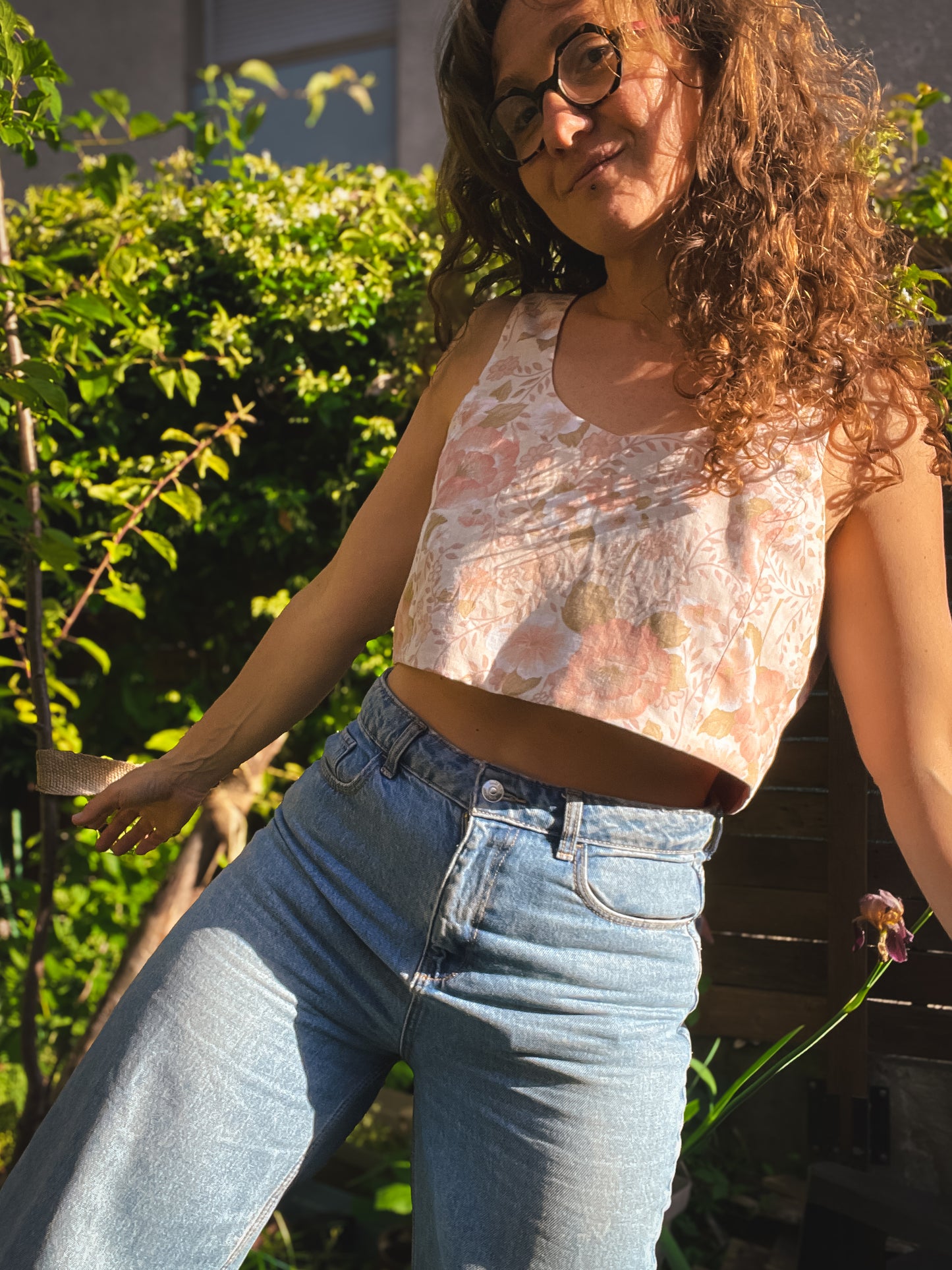 Crop top Douceur - Reversible
