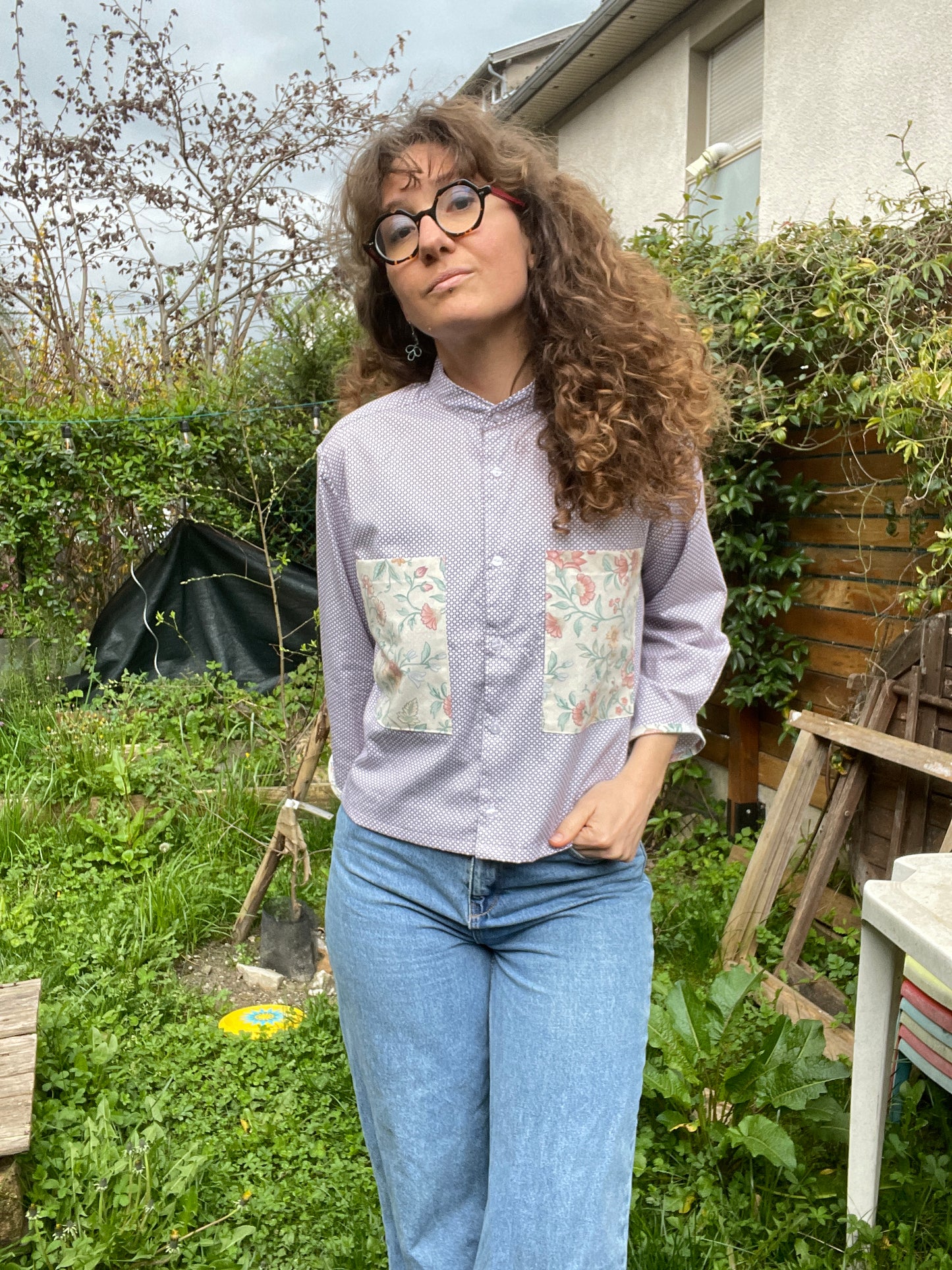 Chemise upcyclée