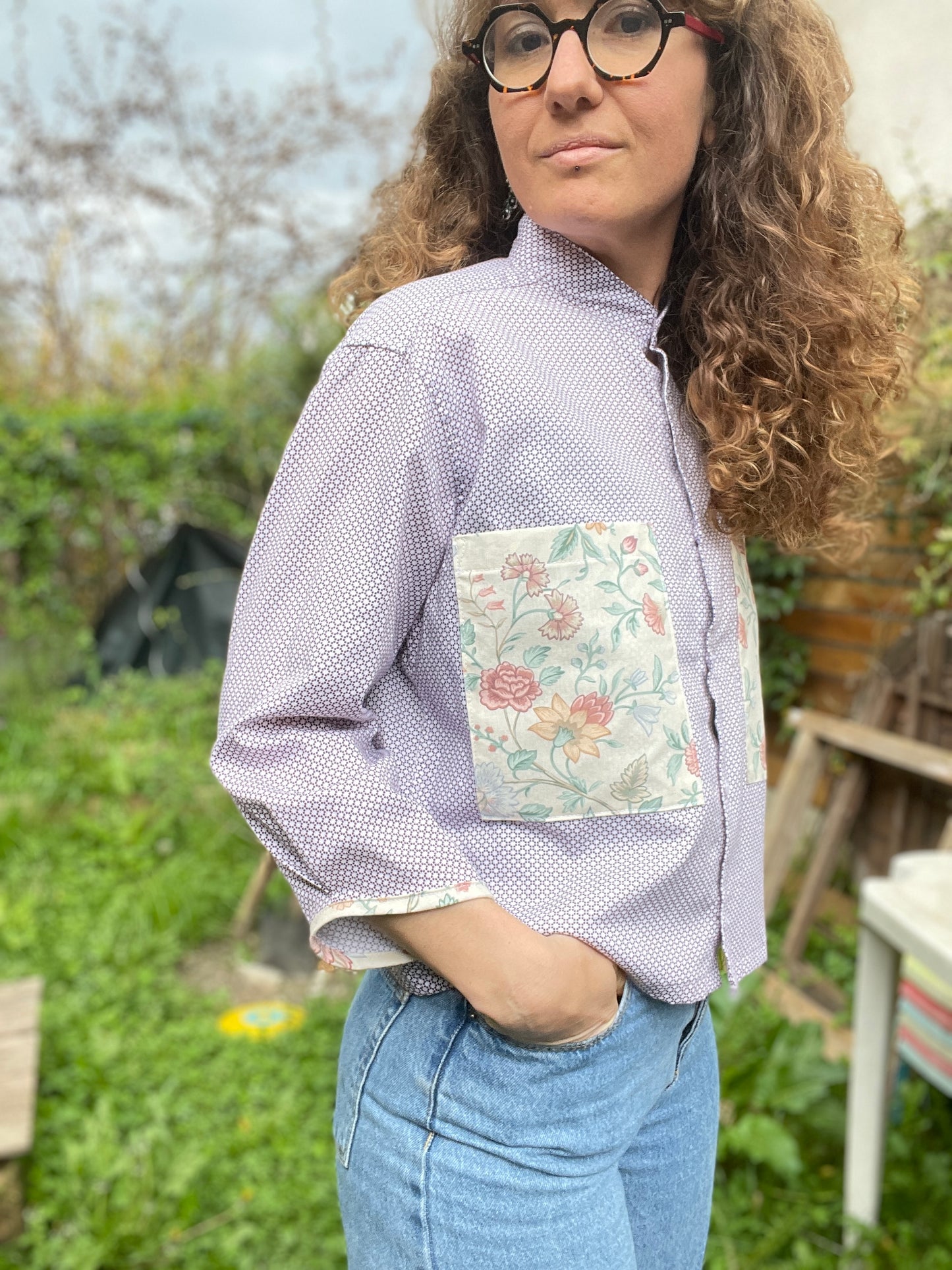Chemise upcyclée