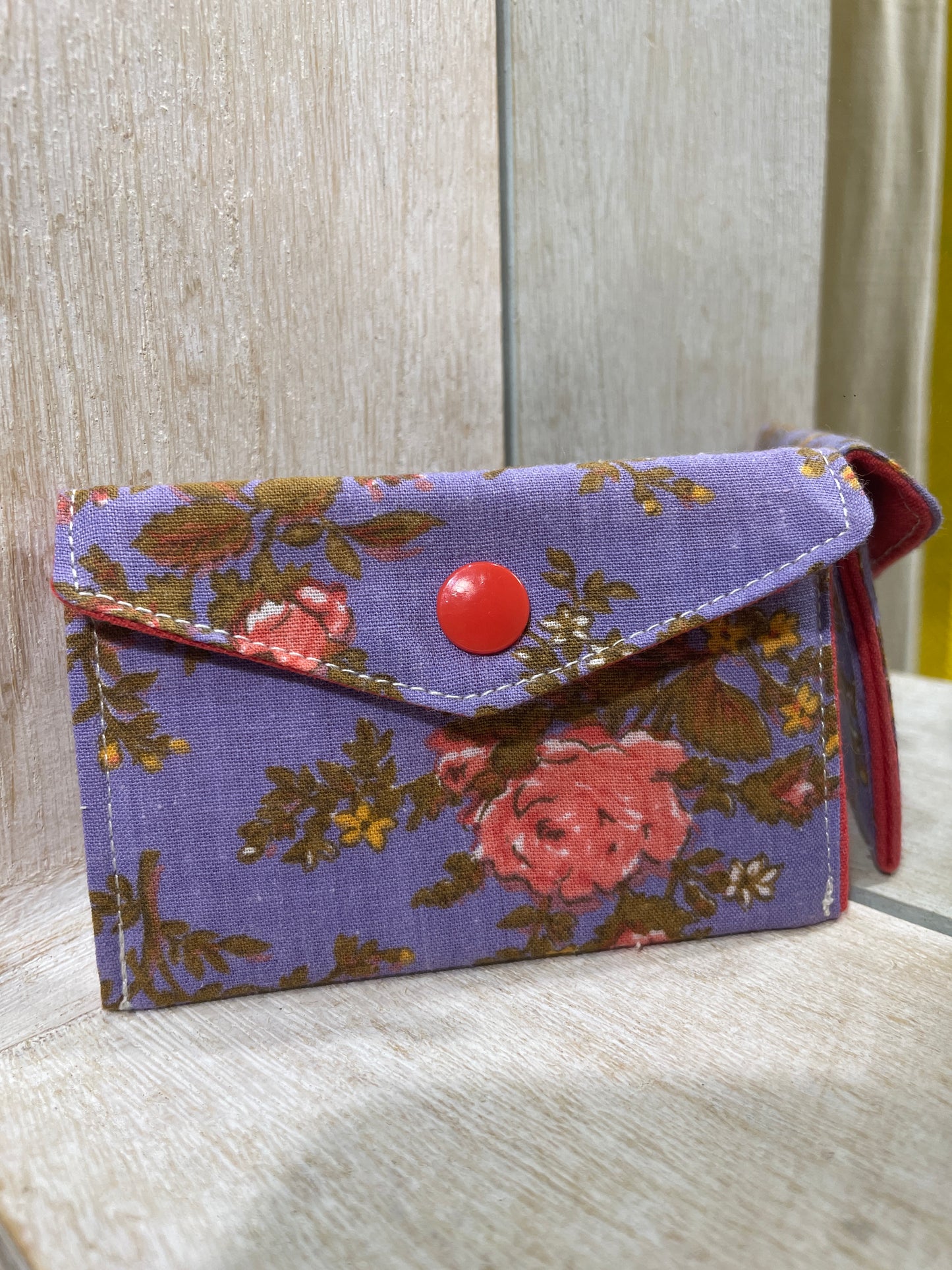 Porte carte - nostalgie florale