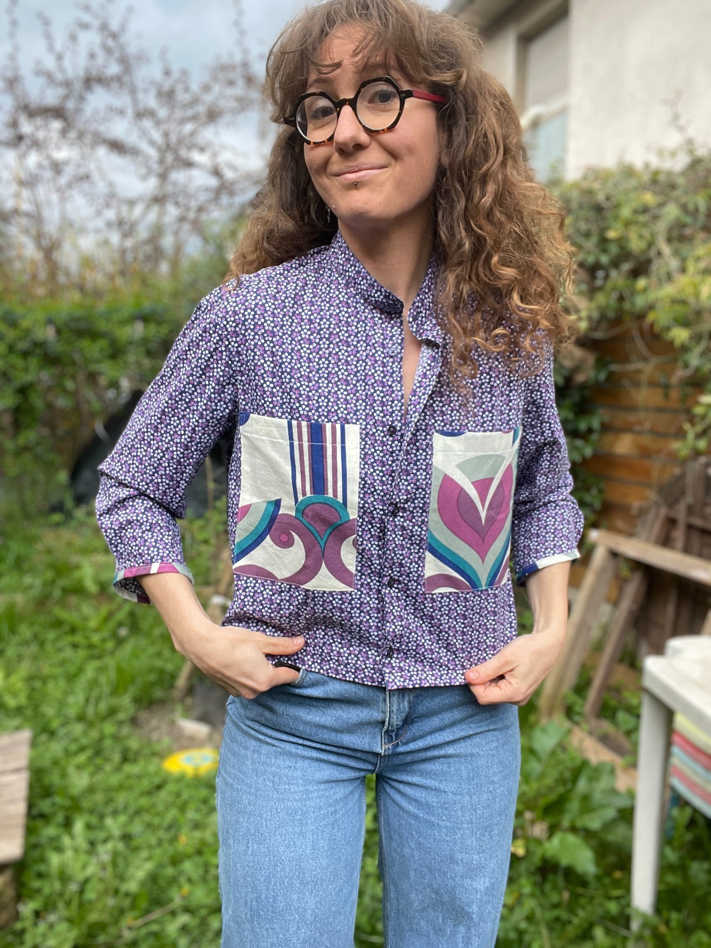 Chemise upcyclée