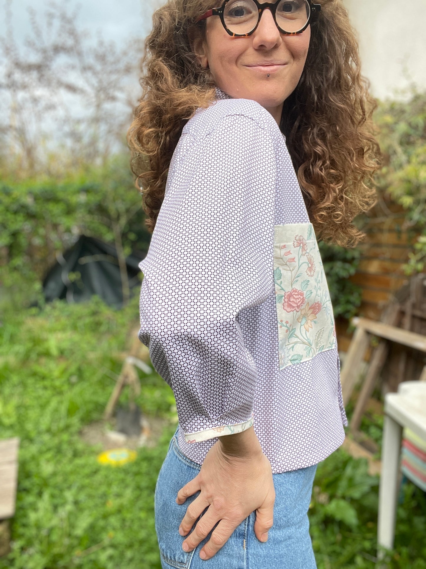 Chemise upcyclée