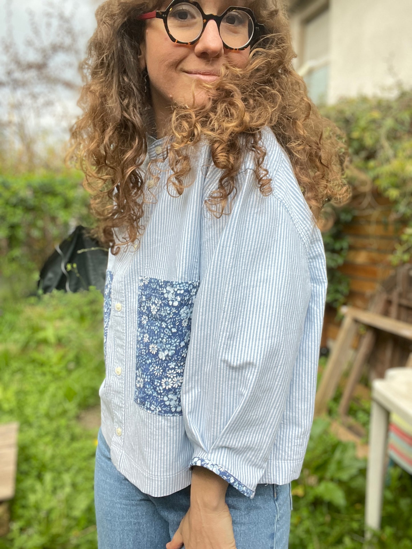 Chemise upcyclée