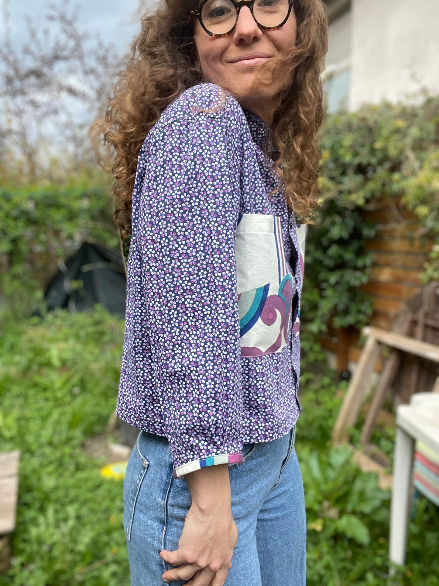Chemise upcyclée