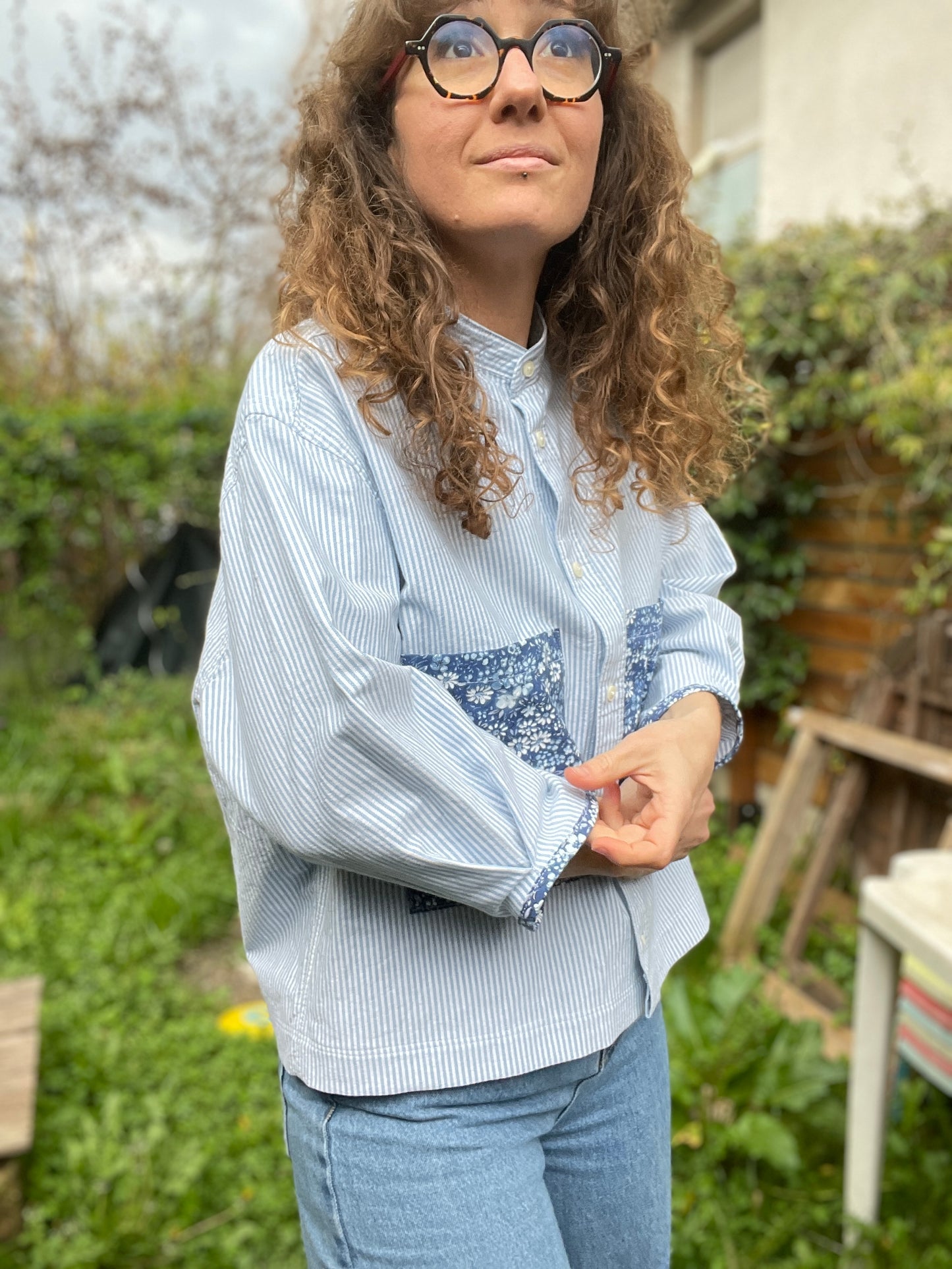 Chemise upcyclée