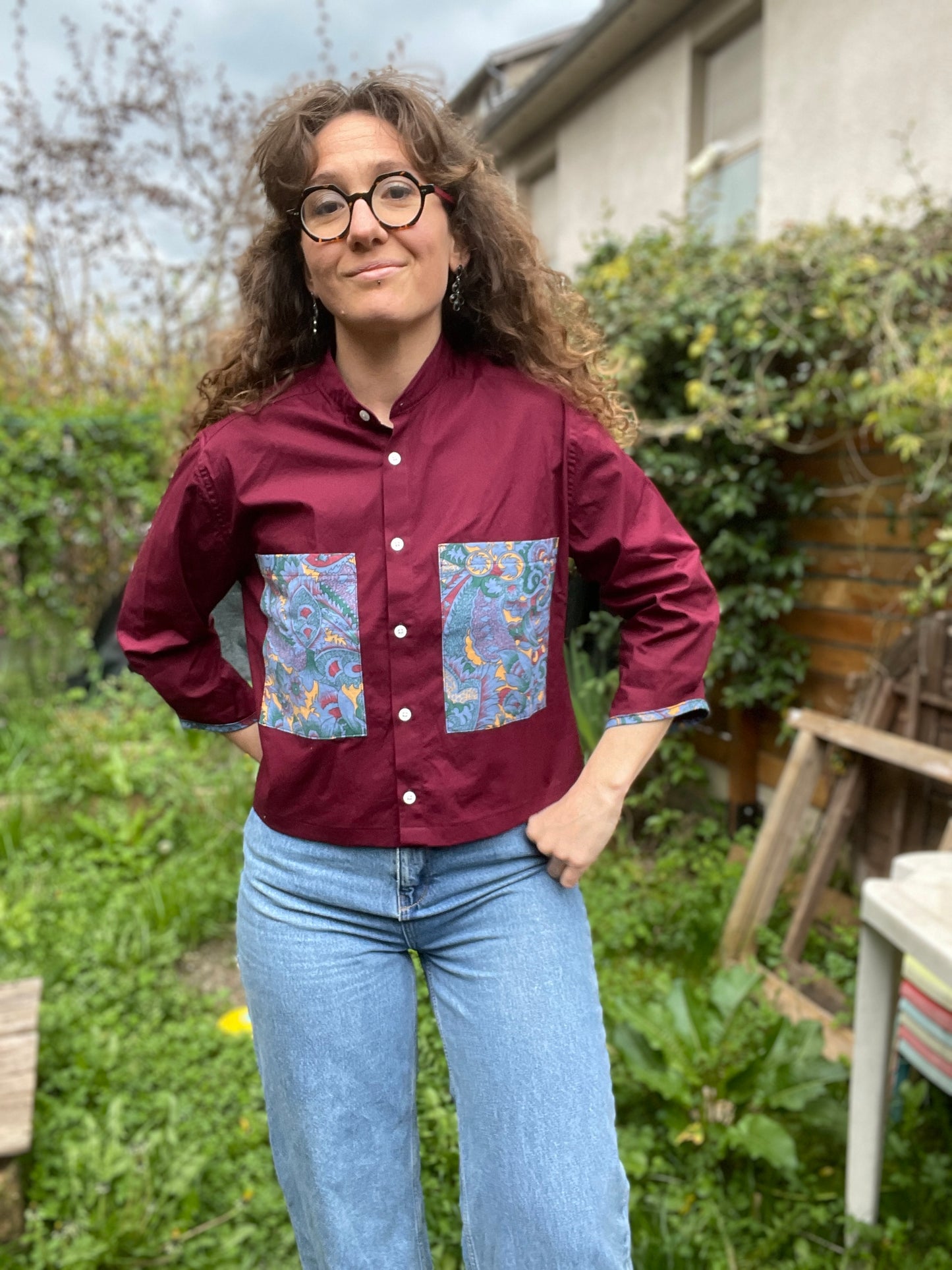Chemise upcyclée