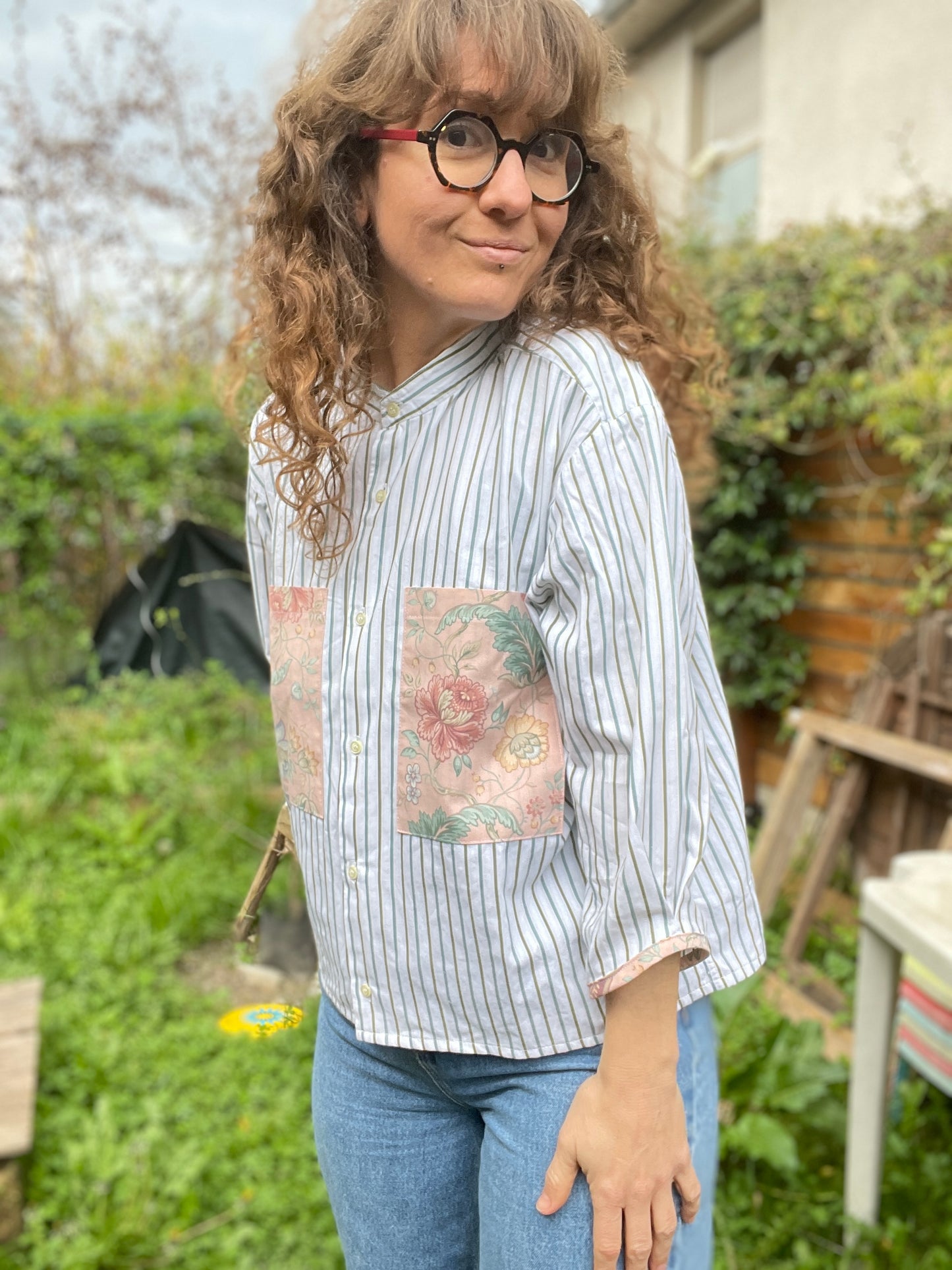 Chemise upcyclée