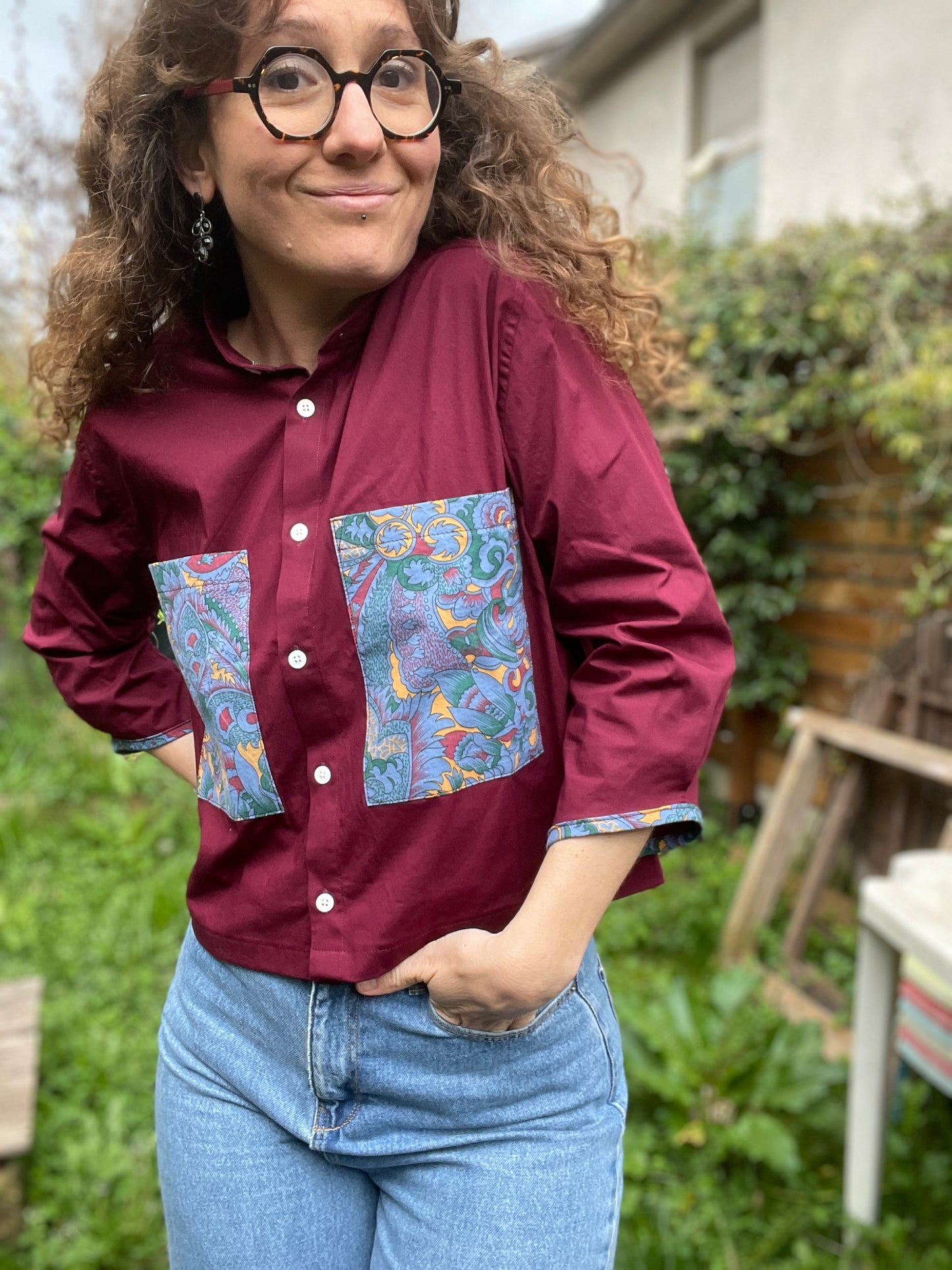 Chemise upcyclée