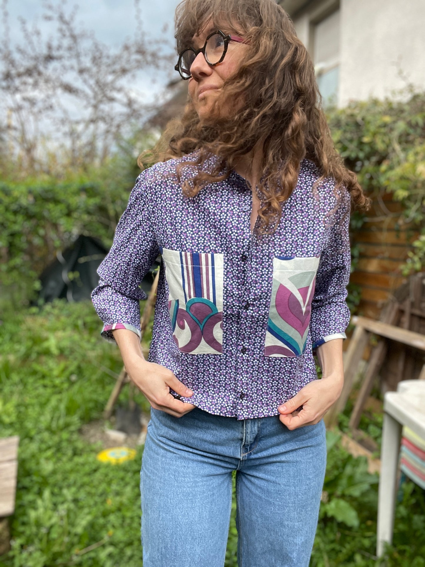 Chemise upcyclée