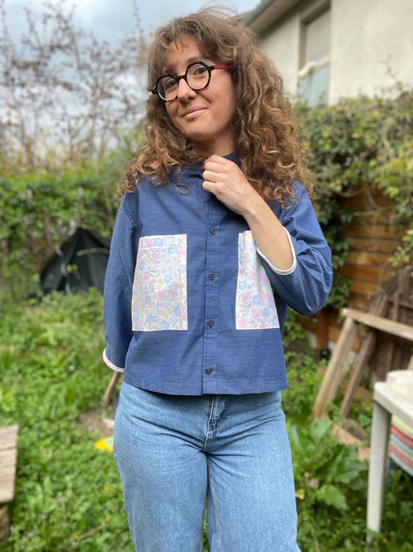 Chemise upcyclée