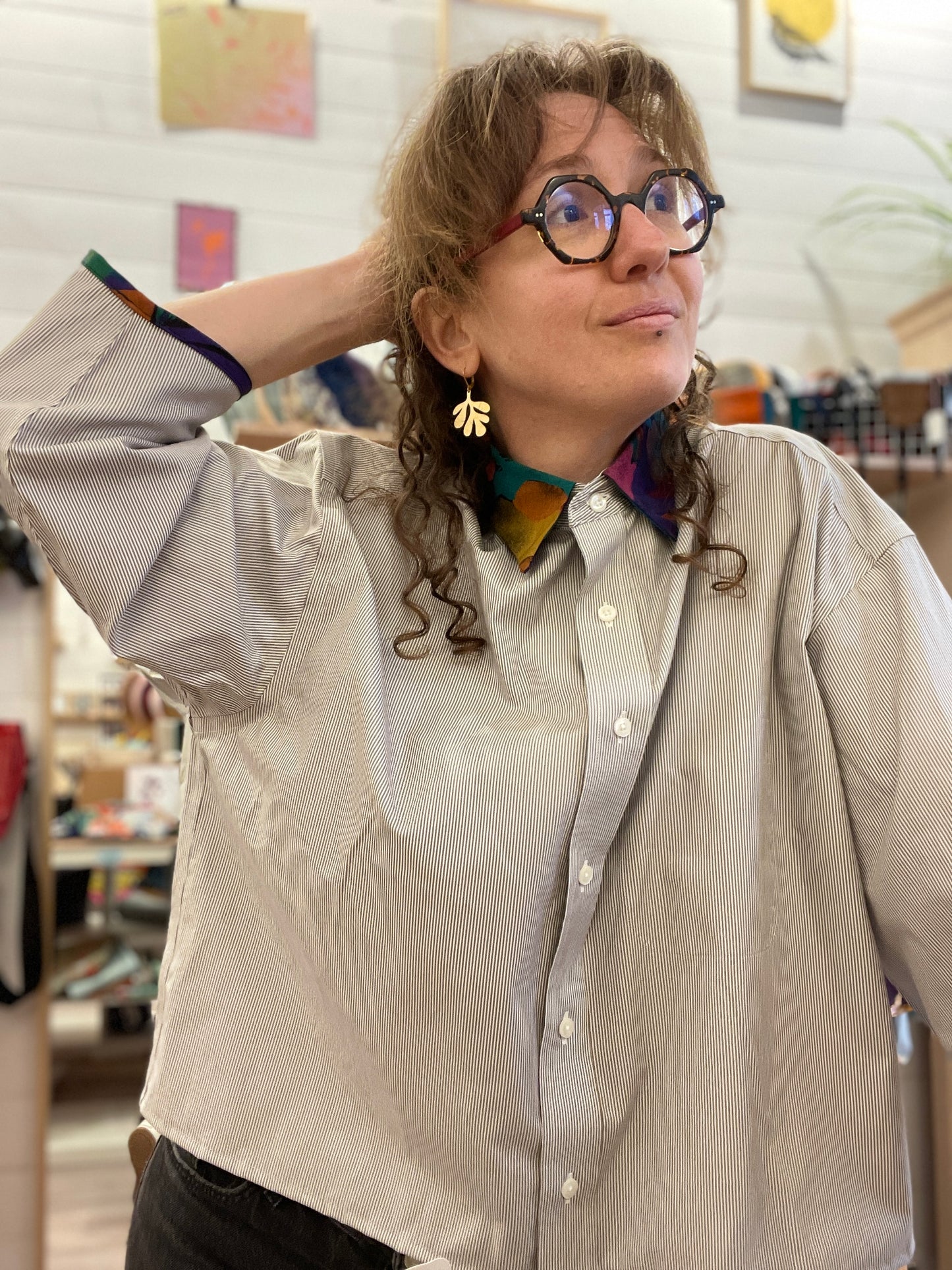 Chemise upcyclée