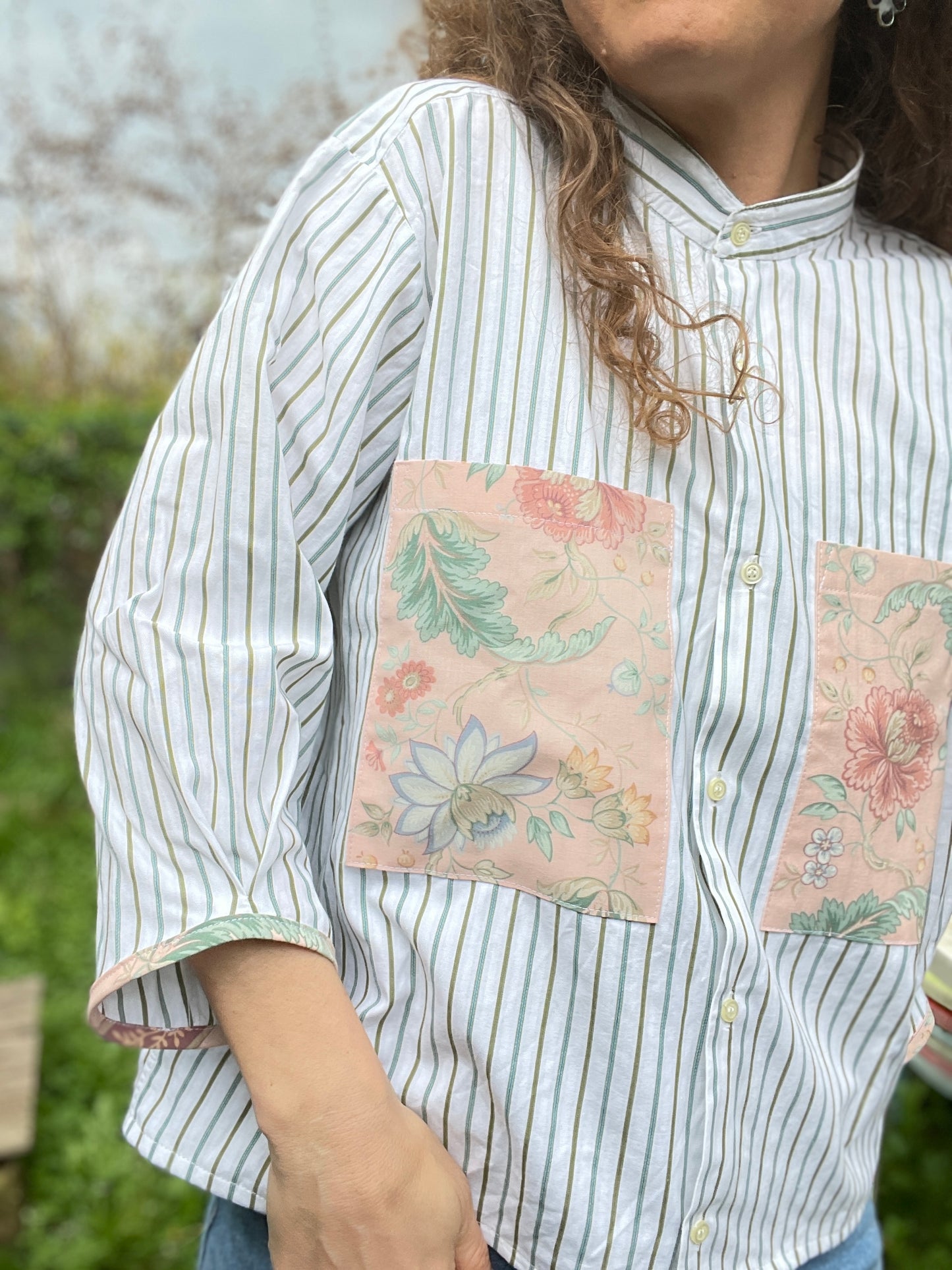 Chemise upcyclée