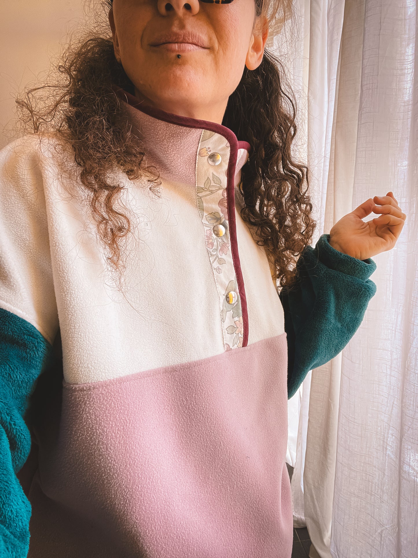 Le sweat : Matin fleuri