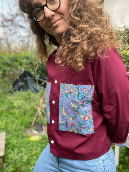 Chemise upcyclée
