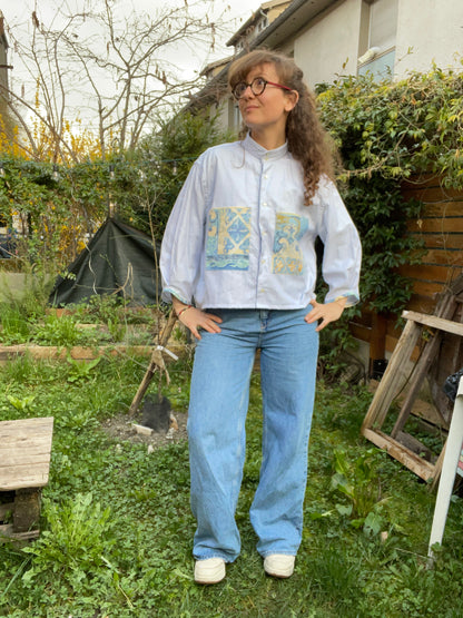 Chemise upcyclée