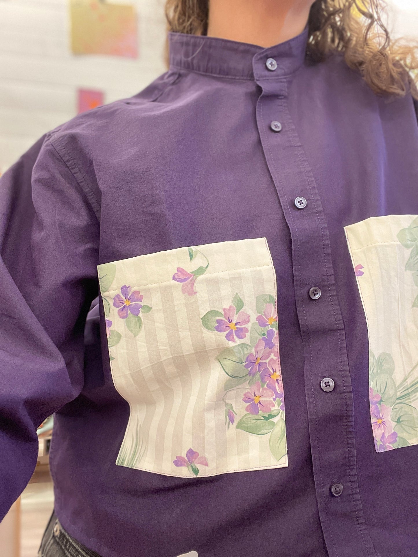 Chemise upcyclée
