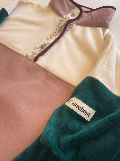 Le sweat : Matin fleuri
