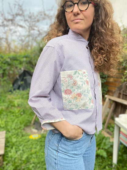 Chemise upcyclée