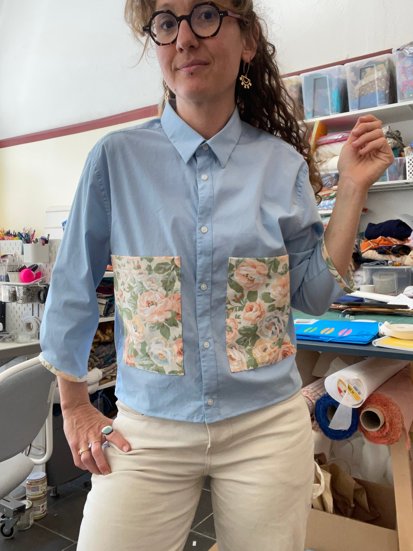 Chemise upcyclée