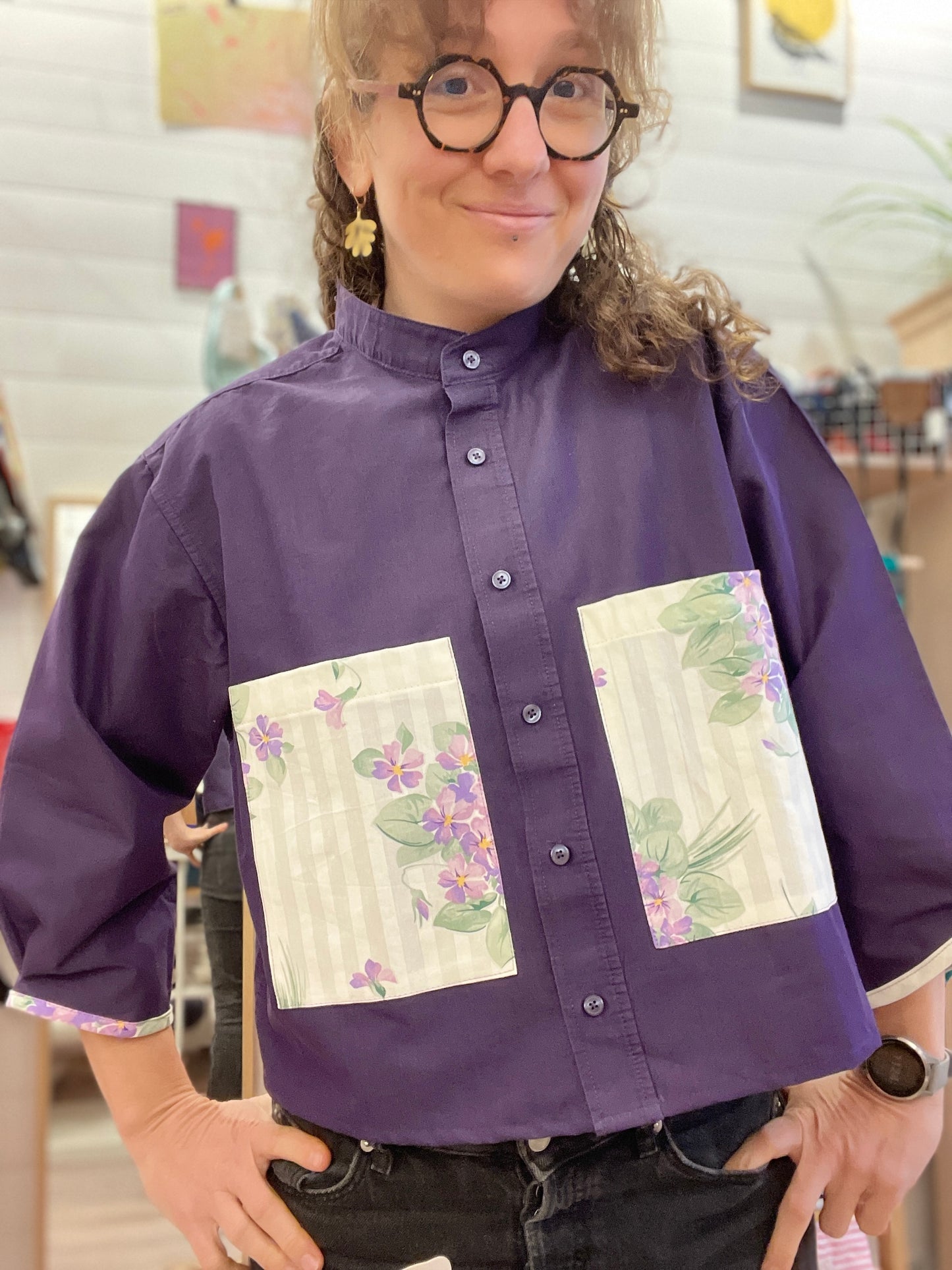 Chemise upcyclée
