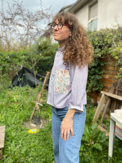Chemise upcyclée
