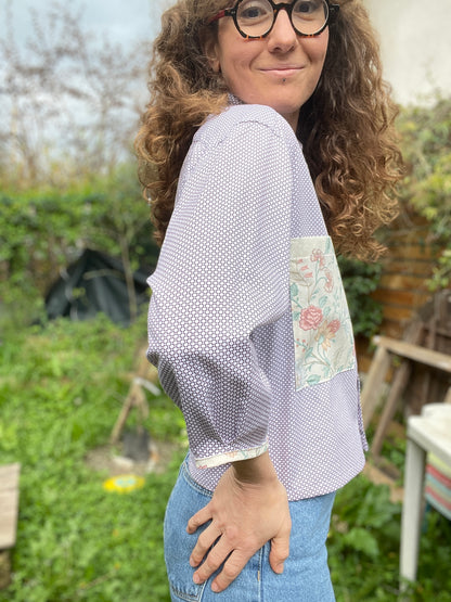 Chemise upcyclée