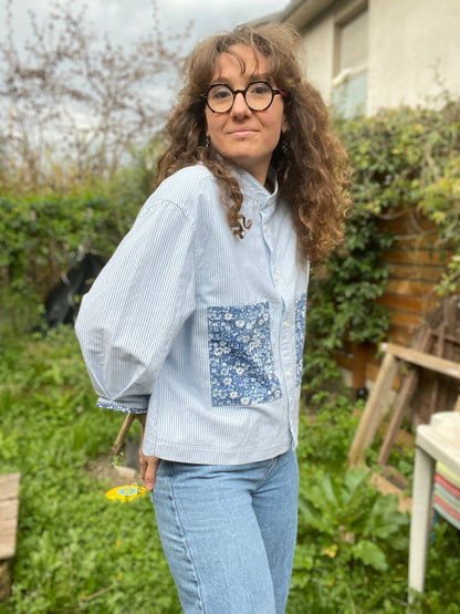 Chemise upcyclée