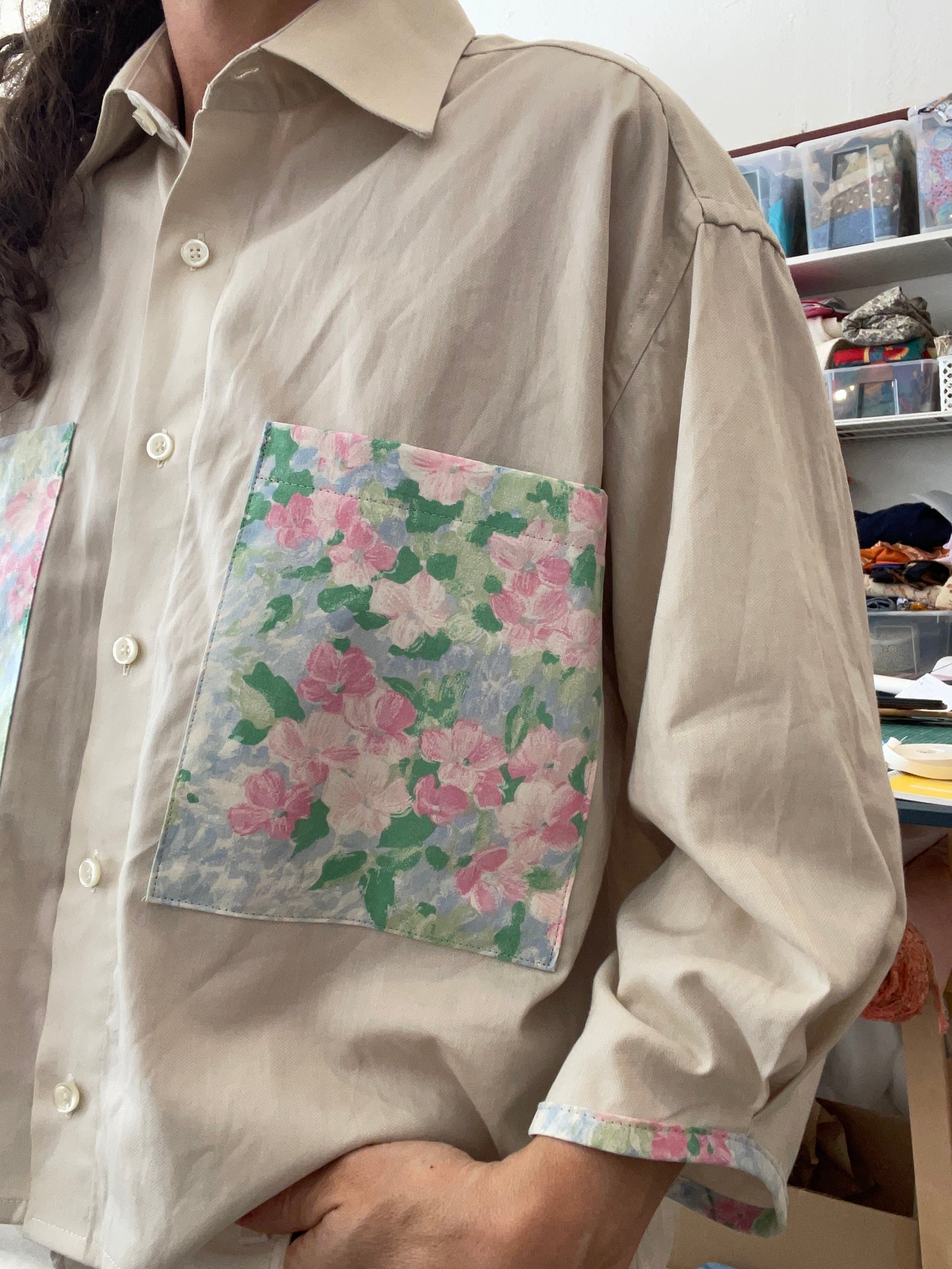 Chemise upcyclée