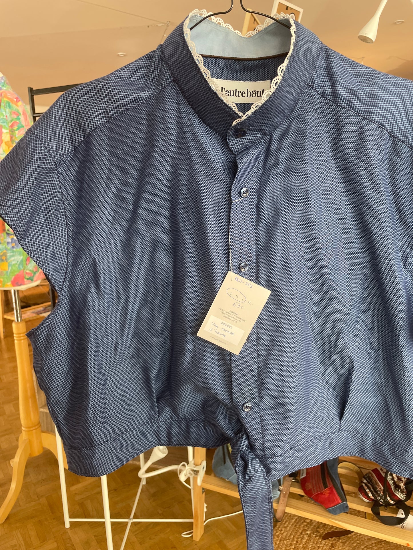 Chemise upcyclée