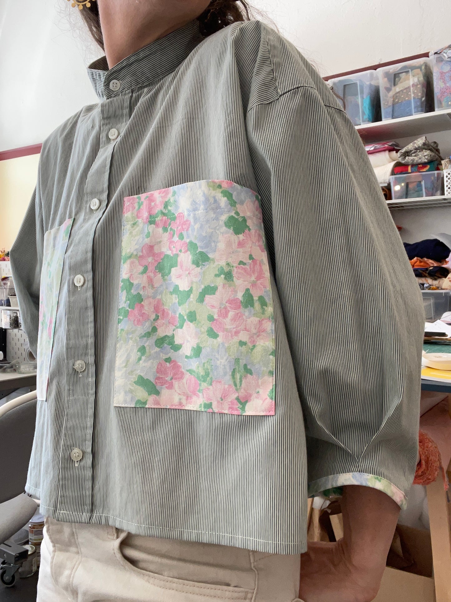 Chemise upcyclée