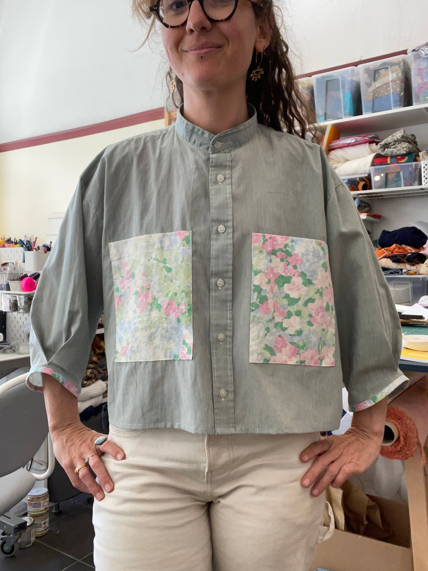 Chemise upcyclée