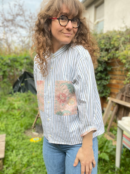 Chemise upcyclée