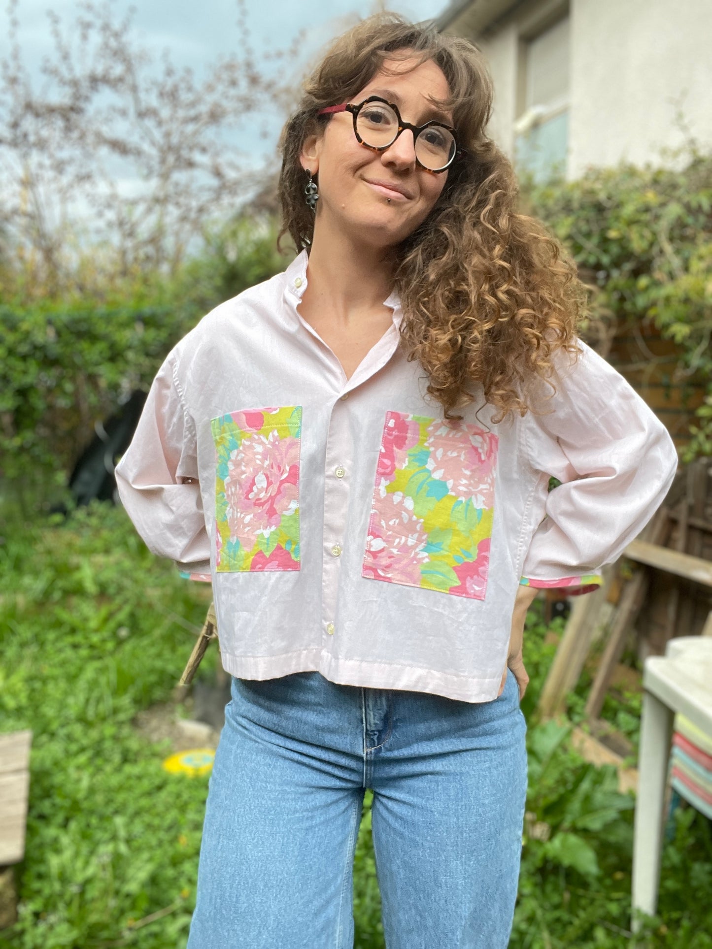 Chemise upcyclée