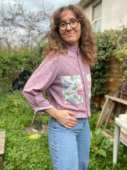 Chemise upcyclée