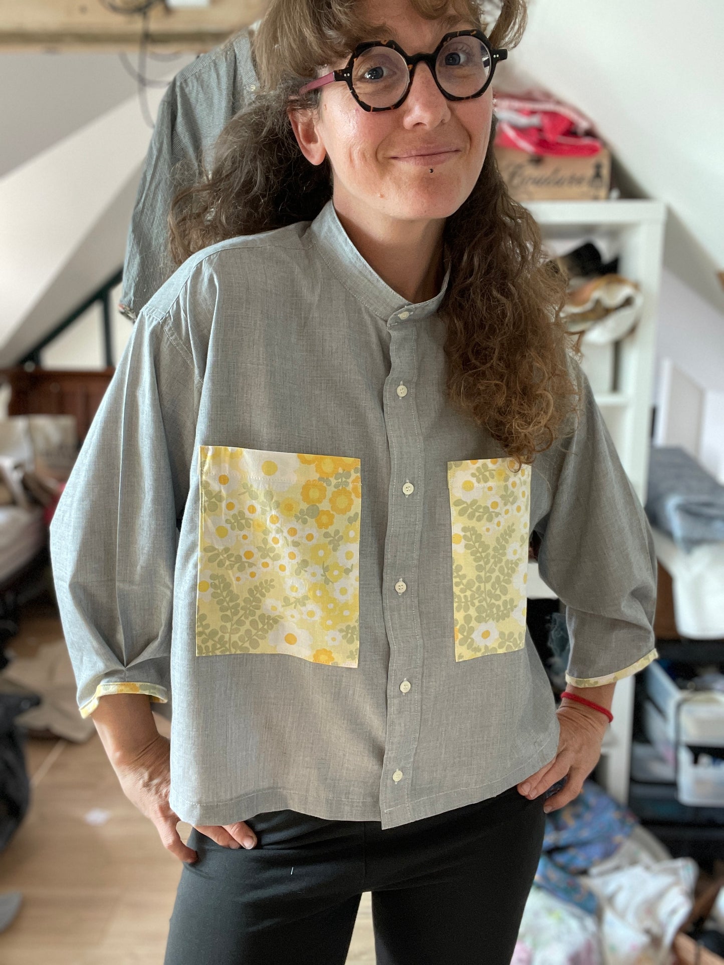 Chemise upcyclée