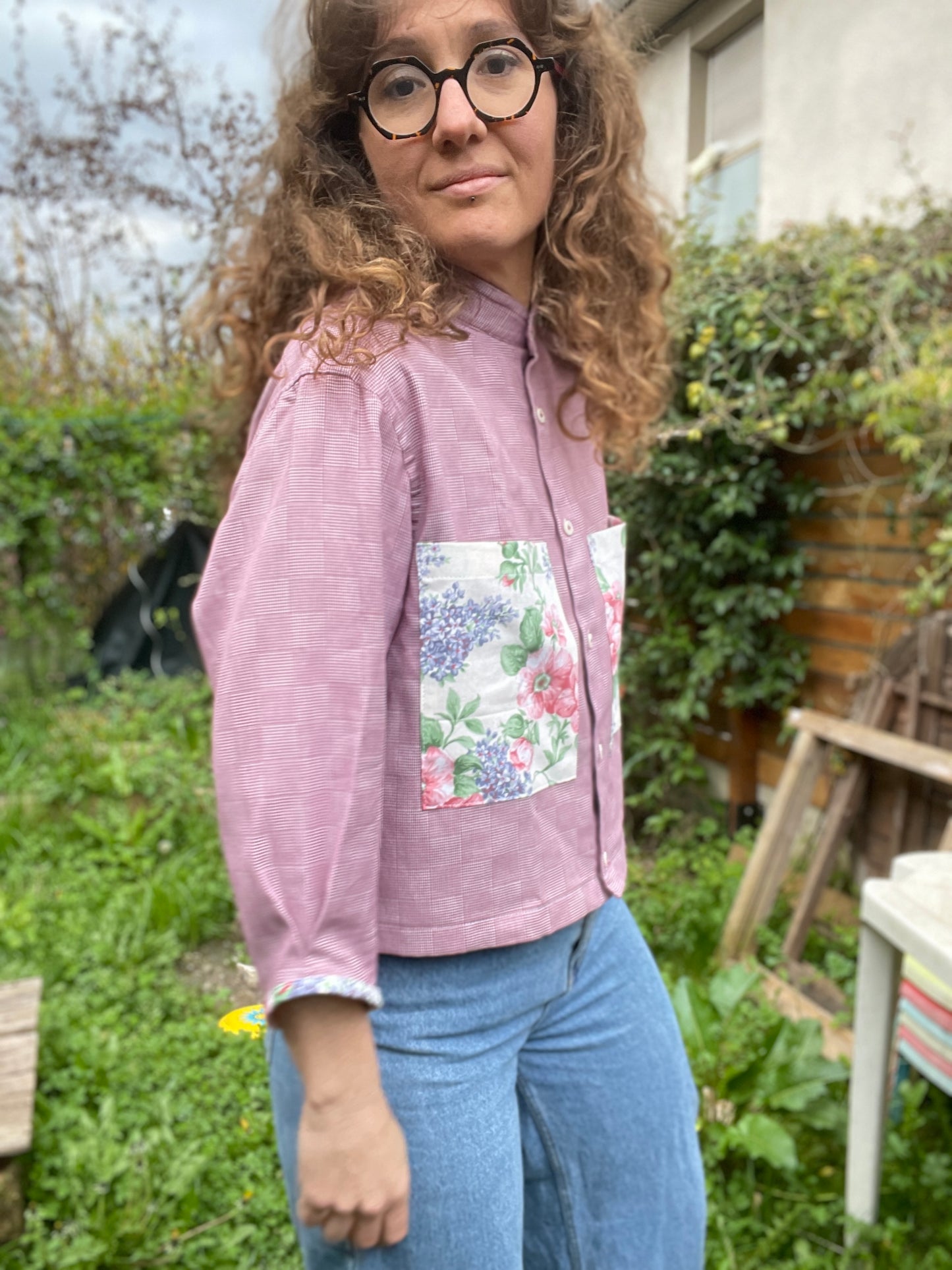 Chemise upcyclée